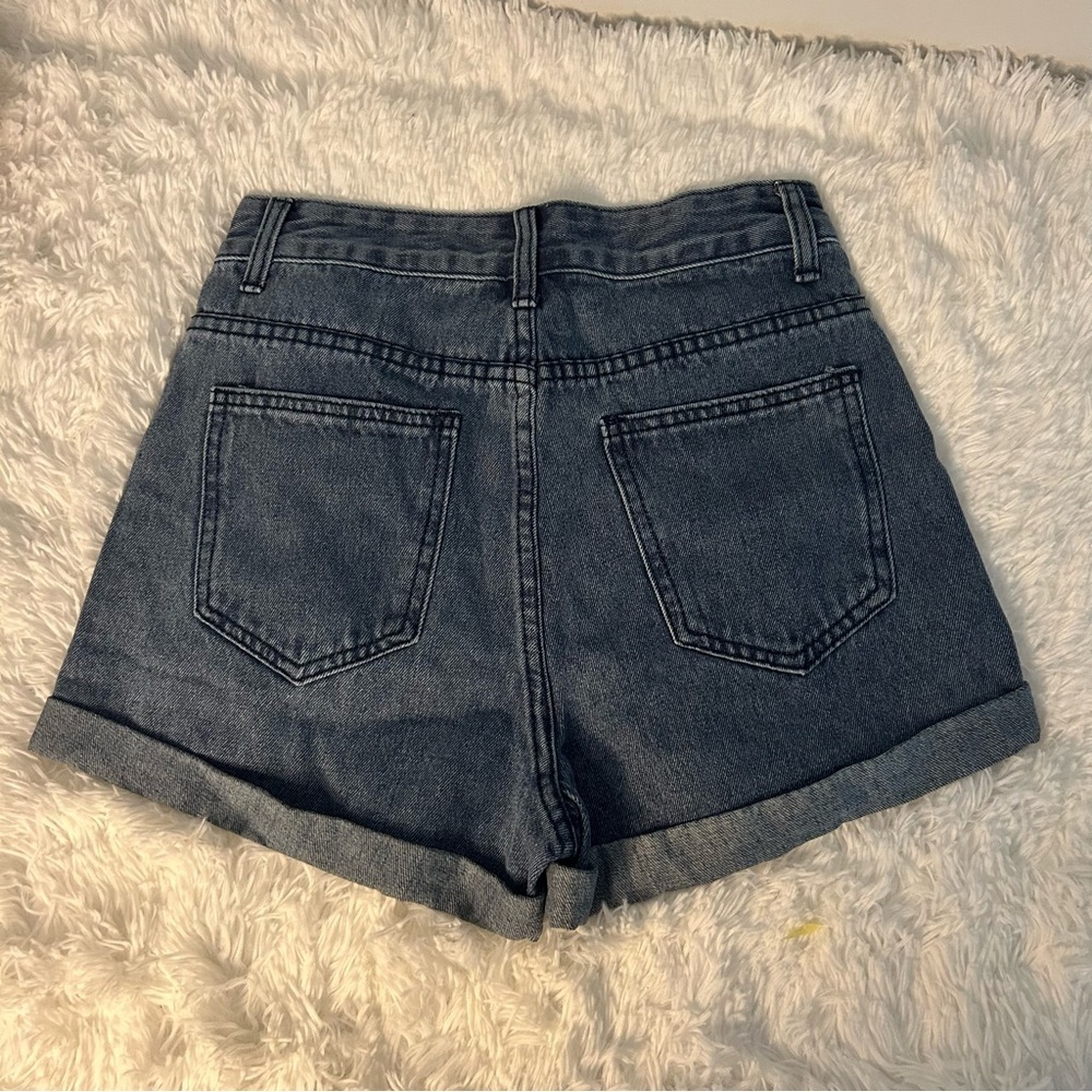 !! Color paint jeans shorts - Picture 2 of 6
